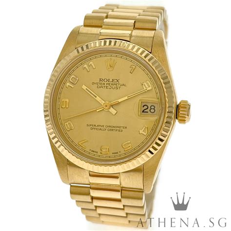 rolex datejust oro 6827|rolex datejust 6827.